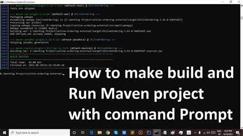 maven prepare package